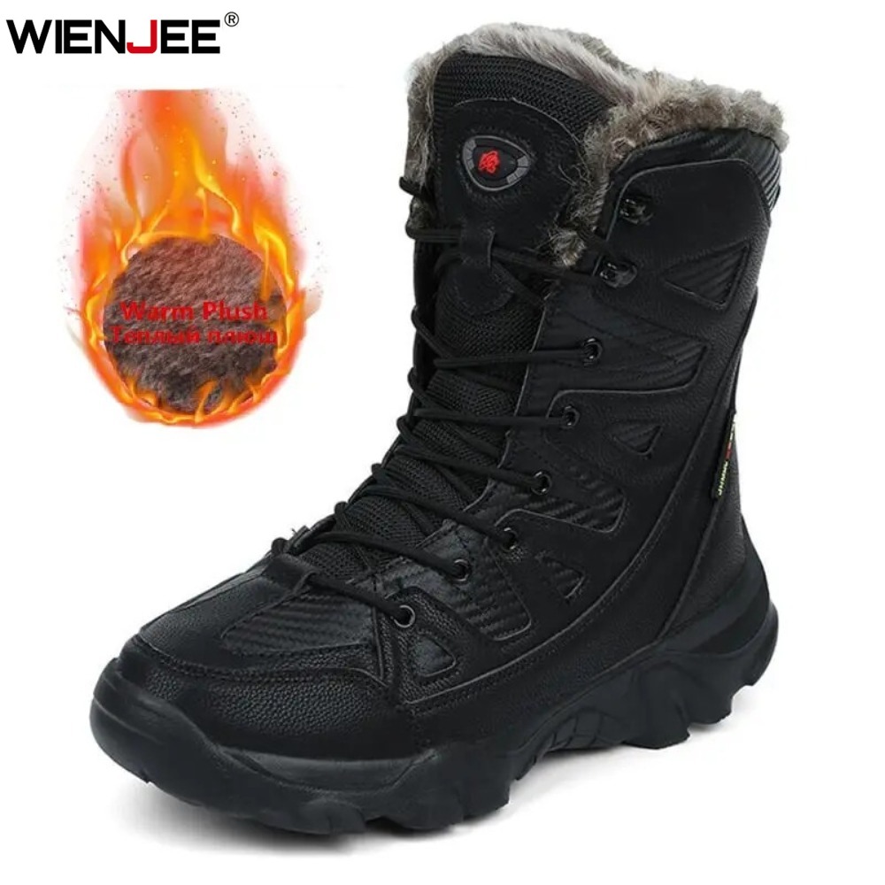 Waterproof Winter Boot - Зимние непромокаемые мужские ботинки, плюшевые супер