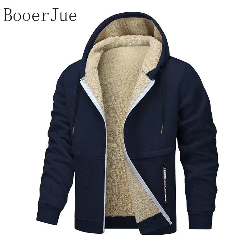 Sherpa Hoodie Fleece - Толстая куртка на молнии с капюшоном