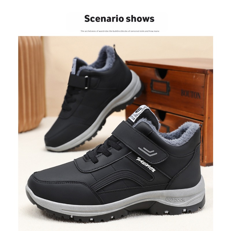 Waterproof Winter Boot - Зимние ботинки 2026 для мужчин: повседневные,