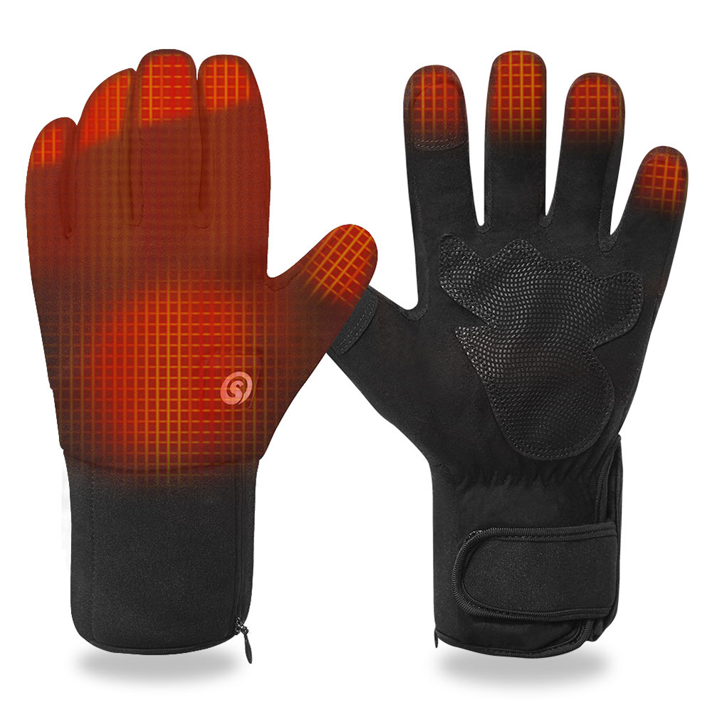 Touch Screen Gloves - Зимние перчатки с электроподогревом и аккумулятором,