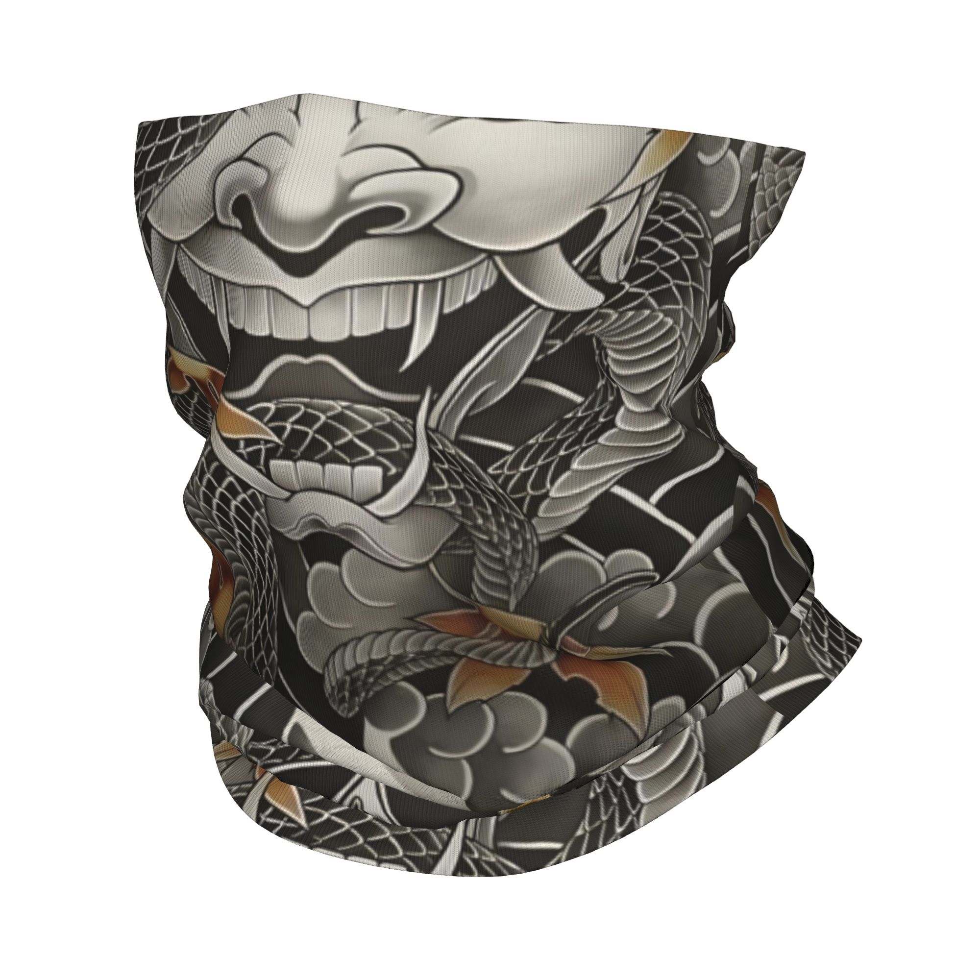 Neck Gaiter Fleece - Бандана на заказ Samurai Oni Demon,