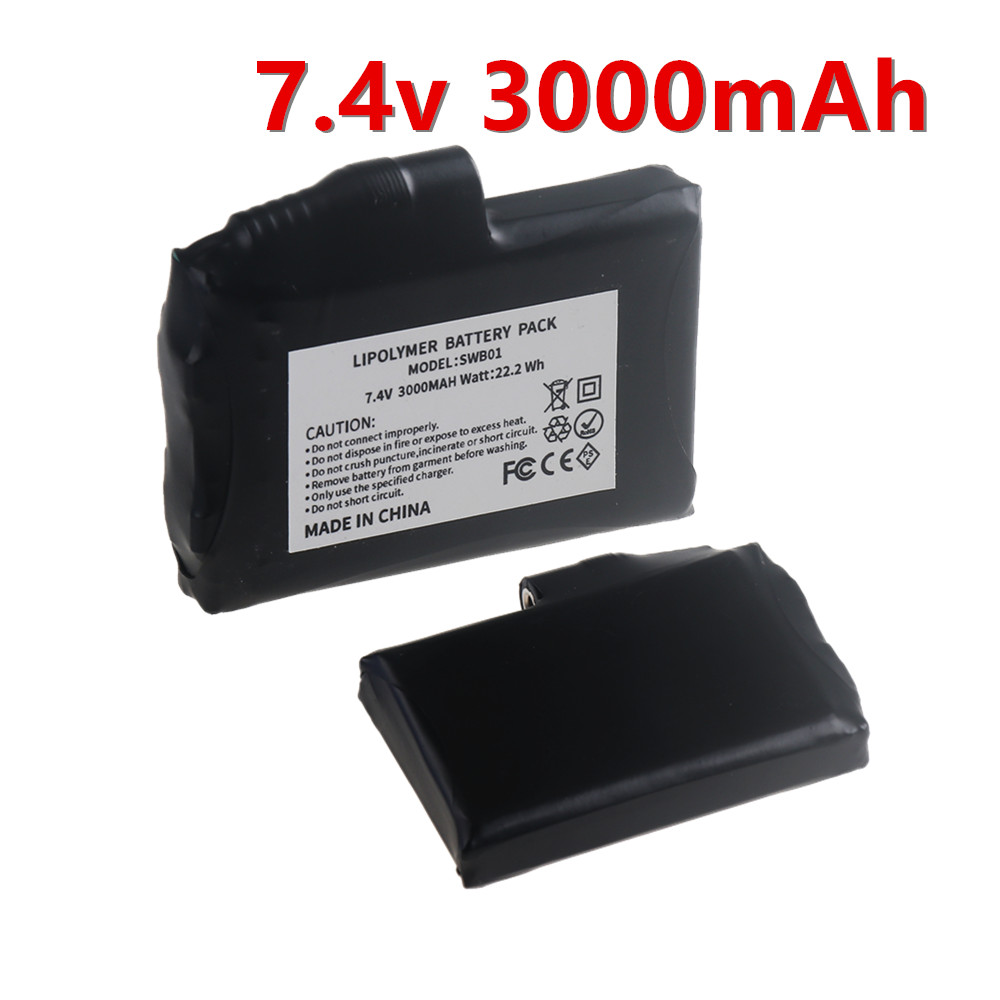Heated Vest Battery - Аккумулятор Li-Polymer 7.4V 3000мАч для перчаток