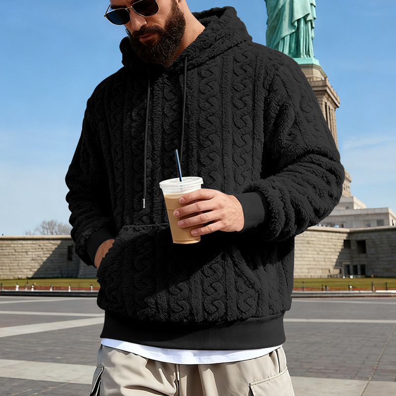 Мужская флисовая толстовка с к – обзор и цена Sherpa Hoodie Fleece