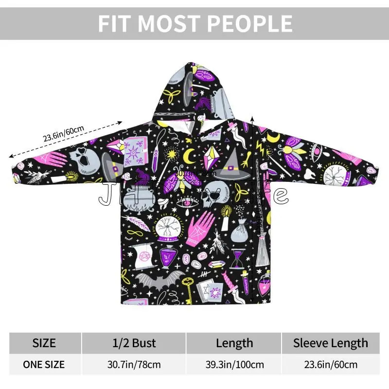 Волшебное ведьминское готическ – обзор и цена Sherpa Hoodie Fleece