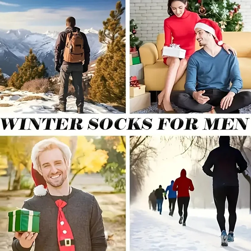 2 пары зимних теплых носков, м – обзор и цена Thermal Sock Wool