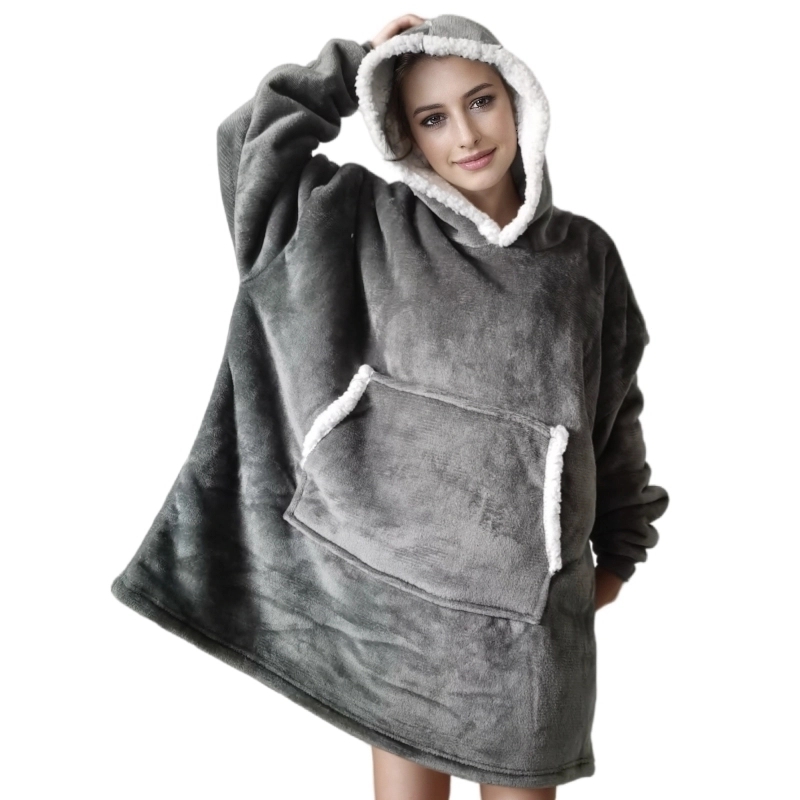 Носимое супермягкое фланелевое – обзор и цена Sherpa Hoodie Fleece