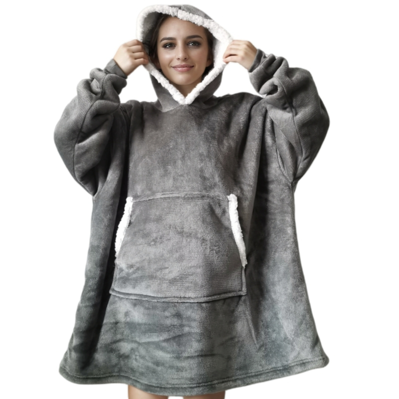 Носимое супермягкое фланелевое – обзор и цена Sherpa Hoodie Fleece