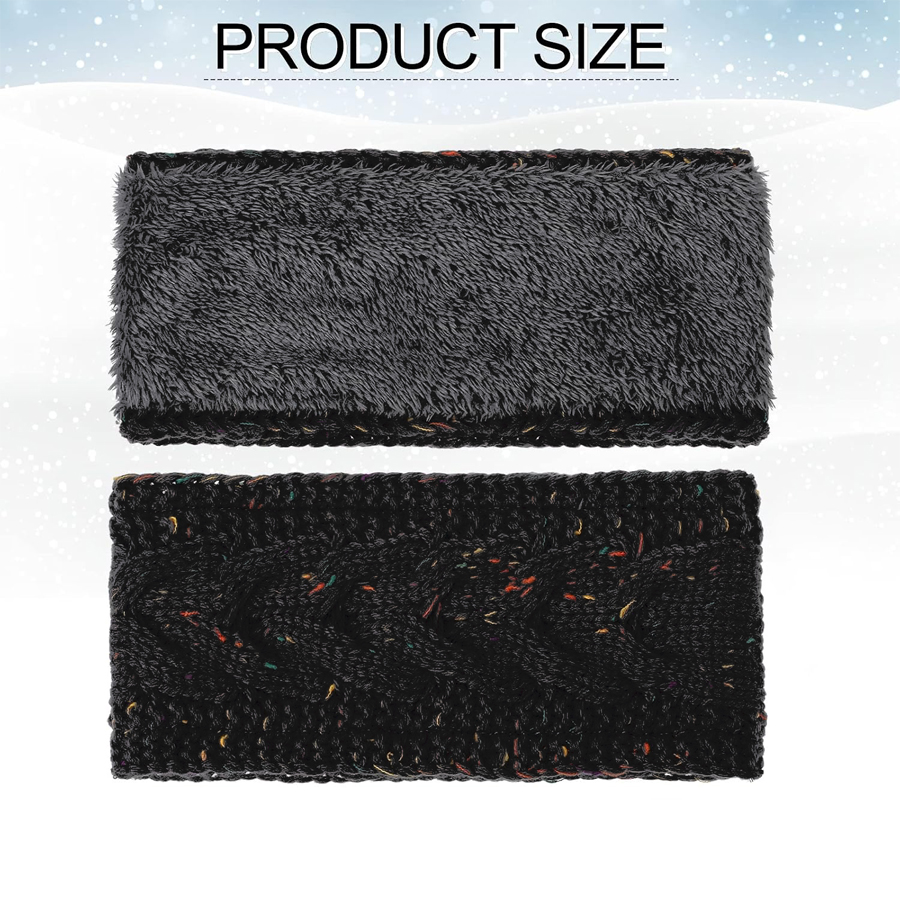 Женская зимняя вязаная повязка – обзор и цена Fleece Ear Warmer Band