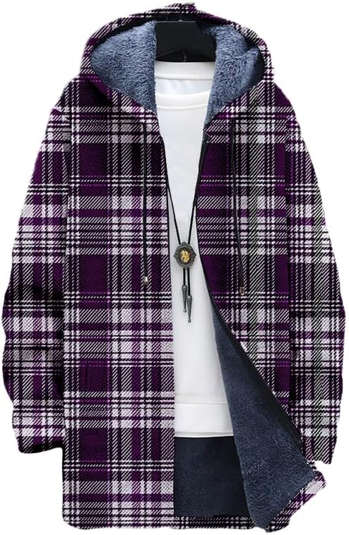 Мужской клетчатый кардиган, то – обзор и цена Sherpa Hoodie Fleece
