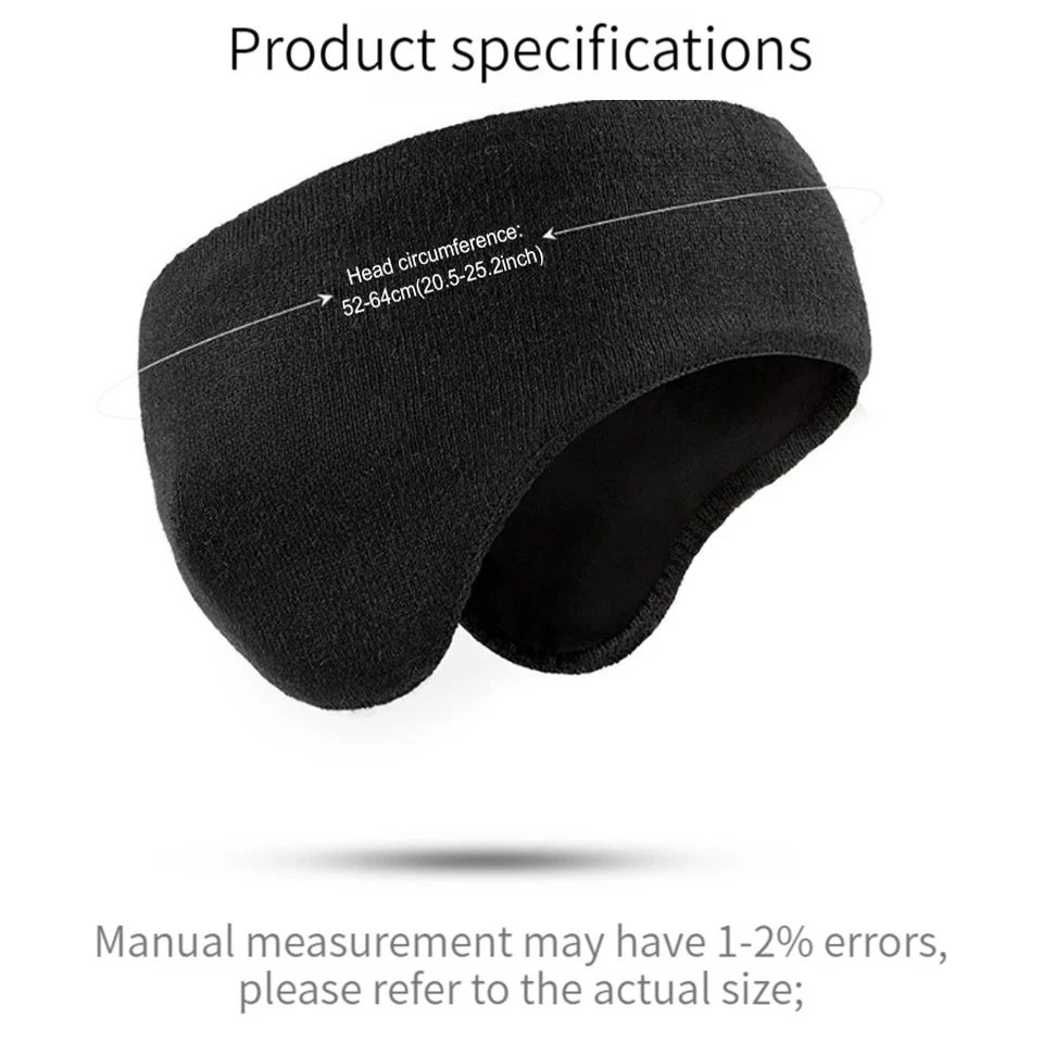 Зимние теплые наушники для жен – обзор и цена Fleece Ear Warmer Band