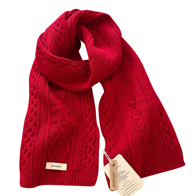 Роскошный шарф из 100% шерсти, – обзор и цена Wool Scarf Men