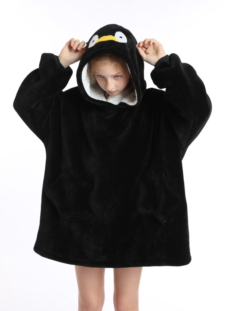Зимнее одеяло из шерпы, толсто – обзор и цена Sherpa Hoodie Fleece